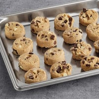 Otis Spunkmeyer Sweet Discovery Preformed Triple Chocolate Cookie Dough 1.33 oz - 240/Case