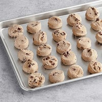 Otis Spunkmeyer Sweet Discovery Preformed Milk Chocolate Chunk Cookie Dough 1.33 oz. - 240/Case