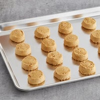 Otis Spunkmeyer Sweet Discovery Preformed Peanut Butter Cookie Dough 1.33 oz. - 240/Case