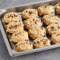 Otis Spunkmeyer Sweet Discovery Preformed Oatmeal Raisin Cookie Dough 2 oz. - 160/Case