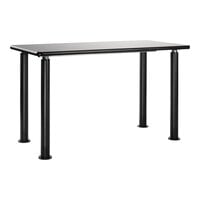 National Public Seating Designer Height Adjustable Science Lab Table with High-Pressure Laminate Top