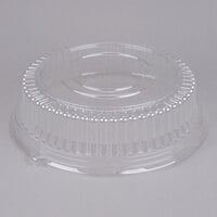 Sabert 5512 12" Clear Plastic Round High Dome Lid - 36/Case