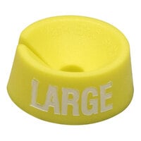 3/4" Yellow Size Marker - Large - 100/Pack