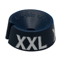 3/4" Blue Size Marker - XXL - 100/Pack