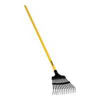 Seymour Midwest S400 Jobsite 8" Pro-Flex Shrub Rake with 48" Powder-Coated Aluminum Handle 43310