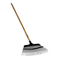 Seymour Midwest S400 Jobsite 18" Pro-Flex Leaf Rake with Hardwood Handle 43318