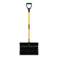 Seymour Midwest Structron S600 Power Blizzard Buster 19" Polycarbonate Snow Shovel with 43" Yellow Fiberglass Handle 96829