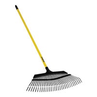 Seymour Midwest S400 Jobsite 24" Pro-Flex Leaf Rake with Vinyl-Coated Steel Handle 43325