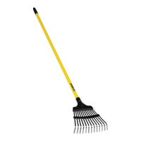 Seymour Midwest S400 Jobsite 8" Pro-Flex Shrub Rake with Vinyl-Coated Steel Handle 43309