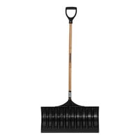 Seymour Midwest S400 Jobsite Blizzard Buster 24" Polycarbonate Snow Pusher with 44" Hardwood Handle 96818