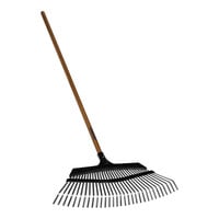 Seymour Midwest S400 Jobsite 24" Pro-Flex Leaf Rake with Hardwood Handle 43324