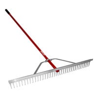 Seymour Midwest Kenyon S550 Irrigation Great Rake II 42" Landscape Rake 14142 - 6/Case