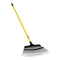 Seymour Midwest S400 Jobsite 18" Pro-Flex Leaf Rake with Vinyl-Coated Steel Handle 43319