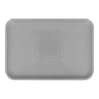 International Tableware Torino Tavern 10" x 7" Gray Stackable Ceramic Tray - 12/Case