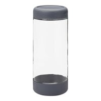 Anchor Hocking Securelock Revolution 2 Qt. Stackable Glass Jar with Threaded Lid 13875 - 4/Case