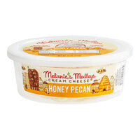 Melanie's Medleys Honey Pecan Cream Cheese 7.5 oz. Tub - 12/Case
