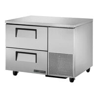 True TUC-44D-2-HC 44 1/2" Undercounter Refrigerator with Two Drawers