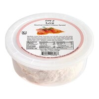 Don's Salads Lox Cream Cheese 7.5 oz. Tub - 12/Case