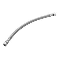 Oatey SL72S 12" Braided Stainless Steel Faucet Supply Line with 3/8" Compression x 3/8" Delta