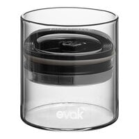 Prepara Evak Fresh Saver 4 Qt. Clear SAN Plastic Round Airtight Food  Storage Container with Push Down Lid 3044-B