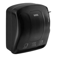 Lavex Black Lever-Activated Paper Towel Dispenser