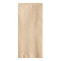 Tork Universal 15" x 17" 1-Ply Kraft 1/8 Fold Dinner Napkin - 3000/Case