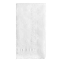 Tork Advanced 13" x 16" 2-Ply White 1/6 Fold Dinner Napkin - 2802/Case