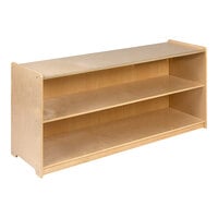 Flash Furniture Hercules 48" x 15" x 24" 2-Compartment Wood Classroom Storage Cabinet