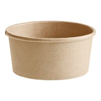 Choice 6 oz. Kraft Poly-Coated Paper Food Cup - 1000/Case