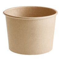 Choice 12 oz. Kraft Poly-Coated Paper Food Cup - 1000/Case