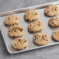 Michael's Cookies Pre-Formed Vegan Chocolate Chip Walnut Cookie Dough 4 oz. - 60/Case