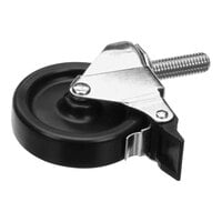 Henny Penny 156263 3" Swivel Stem Caster with Brake for CFE-415 and CFE-427