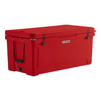 CaterGator CG170RD Red 170 Qt. Rotomolded Extreme Outdoor Cooler / Ice Chest