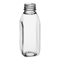 12 oz. Square Milkman PET Clear HPP Juice Bottle - 170/Case