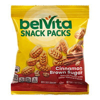 Nabisco belVita Cinnamon Brown Sugar Breakfast Biscuit Snack Pack 1 oz. - 120/Case