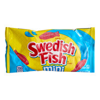 Swedish Fish Mini Soft and Chewy Candy Pouch 2 oz. - 24/Case