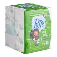 P&G 34899 Puffs Plus Lotion Facial Tissue, 56 Sheets, 24 Boxes
