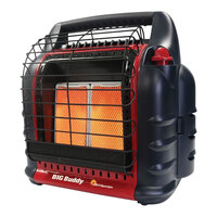 Mr. Heater Big Buddy Outdoor Only Portable Liquid Propane Radiant Heater F274806 - 4,000 / 9,000 / 18,000 BTU