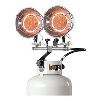 Mr. Heater Dual Burner Liquid Propane Tank Top Heater F242650 - 10,000 - 30,000 BTU
