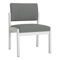 Lesro Lenox Steel Open House Asteroid Fabric Guest Chair