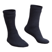 RefrigiWear Black Brushed Thermal Socks 0039RBLKSMD - Small / Medium