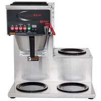 Grindmaster B-3WR PrecisionBrew Digital 64 oz. Automatic Coffee Brewer with 3 Warmers - Right Side