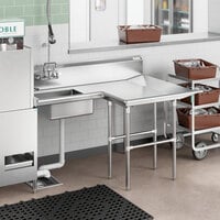 Dish Tables for Commercial Dishwashers - WebstaurantStore