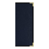 H. Risch, Inc. Oakmont Blue 10-View Menu Cover