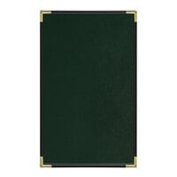 H. Risch, Inc. Oakmont 8 1/2" x 14" Green 1 View Menu Cover