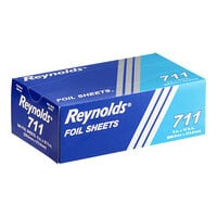reynolds pop-up interfolded aluminum foil sheets, silver, 500/box, case of  6, 3000 sheet 