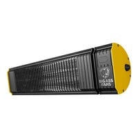 Big Ass Fans Obsidian BAFCF60240B 42 inch Indoor / Outdoor Electric Heater - 240V, 6000W