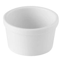 Bon Chef Mezzo 5 oz. Bright White Porcelain Ramekin - 48/Case