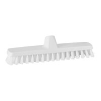 Vikan ColorCore 366115 11 13/16" White Deck Scrub Brush Head