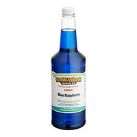 Hawaiian Shaved Ice Blue Raspberry Snow Cone Syrup 32 fl. oz.